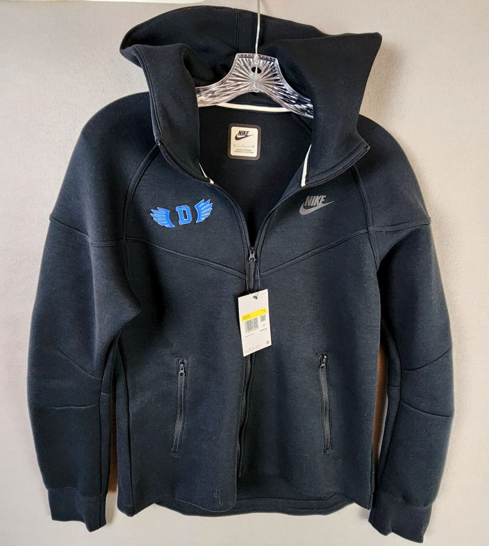 Nike Women's Tech Fleece Windrunner Small Full-Zip Hoodie Black FB8338-010 New